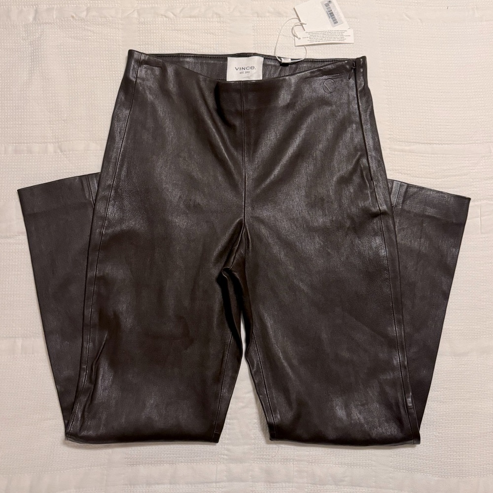 Vince Leather Pants
